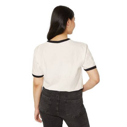 NUEVA YORK COTTON RETRO STYLE RINGER T-SHIRT
