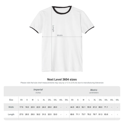 NUEVA YORK COTTON RETRO STYLE RINGER T-SHIRT