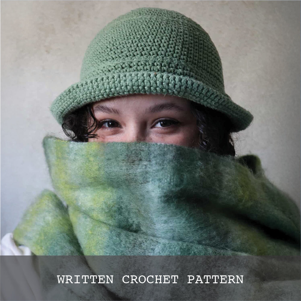 THE BOWERY BUCKET HAT [WRITTEN CROCHET PATTERN]
