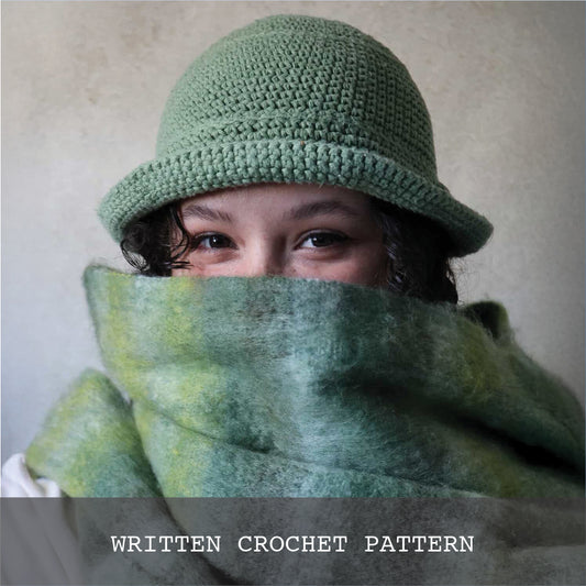 THE BOWERY BUCKET HAT [WRITTEN CROCHET PATTERN]