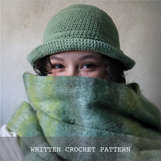 THE BOWERY BUCKET HAT [WRITTEN CROCHET PATTERN]