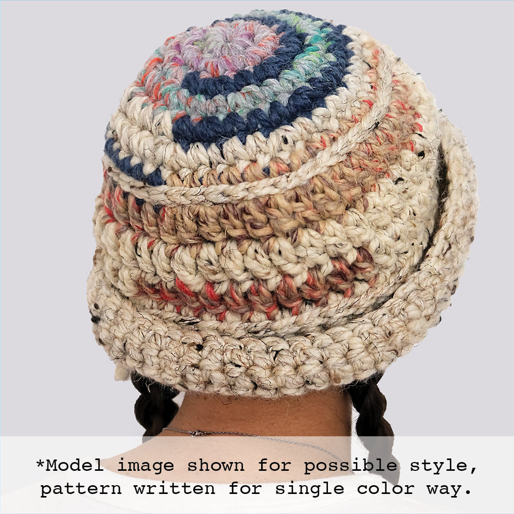 LUDLOW CHUNKY BUCKET HAT [WRITTEN CROCHET PATTERN]
